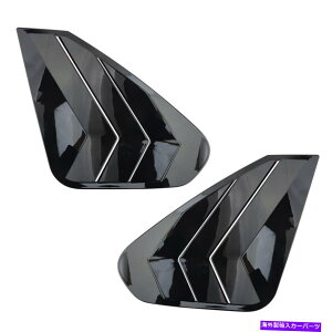 EBhE[o[ L+RATChEBhEXN[v[o[xgJo[g^RAV4 2019-21ɃtBbg L+R Rear Side Window Scoop Louver Vent Cover Trim Fit for Toyota RAV4 2019-21