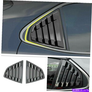 EBhE[o[ 2018-2021g^JJ[{t@Co[TChxgEBhEXN[v[o[Jo[g For 2018-2021 Toyota Camry Carbon Fiber Side Vent Window Scoop Louver Cover Trim