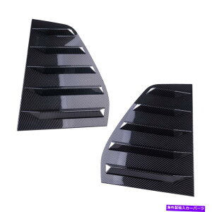EBhE[o[ 1yAAEBhETCh[o[xgJo[gVWStMK6 GTI R 10-2014ɃtBbg 1 Pair Rear Window Side Louver Vent Cover Trim Fit For VW Golf MK6 GTI R 10-2014
