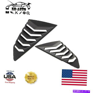 EBhE[o[ 2PCSTChEBhE[o[{XN[vJo[2016-2020V{[J}ANZT[ 2Pcs Side Window Louver Lambo Scoop Cover For 2016-2020 Chevy Camaro Accessories