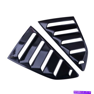 EBhE[o[ 2PCATChEBhEXN[v[o[TChxgJo[V{[J}2016-2018ɓKĂ܂ 2pc Rear Side Window Scoop Louver Side Vent Cover fit for Chevy Camaro 2016-2018