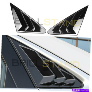 EBhE[o[ AEfBA3 2022̂ubNANH[^[EBhE[o[Jo[gfR[V For Audi A3 2022 Glossy Black Rear Quarter Window Louver Cover Trim Decoration