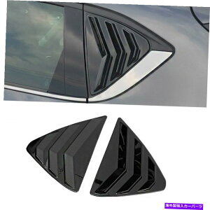 EBhE[o[ ABS邢TChEBhE[o[V??b^[Jo[}c_CX-5 2017-2021̃g ABS Bright Black Side Window Louver Shutter Cover Trim For Mazda CX-5 2017-2021