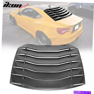 EBhE[o[ 13-20TCIFRS/XoBRZ/g^86AEBhE[o[CTEBhK[h Fits 13-20 Scion FRS/Subaru BRZ/Toyota 86 Rear Window Louver Rain Sun Wind Guard