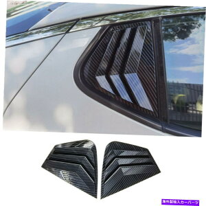 EBhE[o[ Kia Optima K5 2011-2015̃J[{t@Co[ATChEBhE[o[Jo[ Carbon Fiber Rear Side Window Quarter Louver Cover For Kia Optima K5 2011-2015