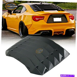 EBhE[o[ 13-20TCIFRS SUBARU BRZg^86AEBhE[o[CTEBhK[h Fits 13-20 Scion FRS Subaru BRZ Toyota 86 Rear Window Louver Rain Sun Wind Guard
