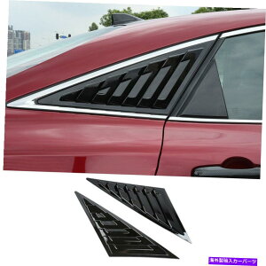 EBhE[o[ g^Ao2019-2021̂ubNTChxgEBhEXN[v[o[Jo[2pc For Toyota Avalon 2019-2021 Glossy Black Side Vent Window Scoop Louver Cover 2pc