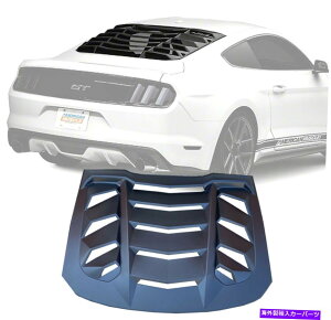 EBhE[o[ iubNPPj15-17̃X^OAEBhE[o[ - }bgubN2020VfUC (Black PP) For 15-17 Mustang Rear Window Louver- Matte Black 2020 New Design