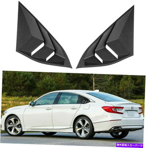 �E�B���h�E���[�o�[ 2PCS�O�����̑����[�o�[�T���V�F�[�h�J�o�[�z���_�A�R�[�h2018-2022 2pcs Exterior Side Window Louvers Sun Shade Cover ABS For Honda Accord 2018-2022�y���s�A���i�z
