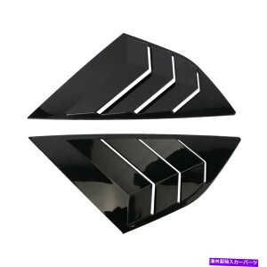 EBhE[o[ 2PCEBhETCh[o[xgtBbgtH[htH[JXST RS MK3nb`obN2012-2018 2PC Window Side Louvers Vent Fit Ford Focus ST RS MK3 Hatchback 2012-2018