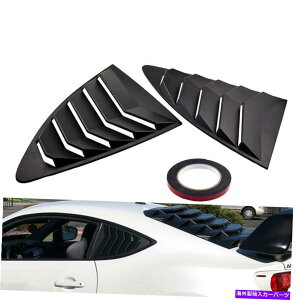 EBhE[o[ 2PCS}bgubNTChxgEBhEXN[v[o[Jo[g^86XoBRZ 2Pcs Matte Black Side Vent Window Scoop Louver Cover For Toyota 86 Subaru BRZ