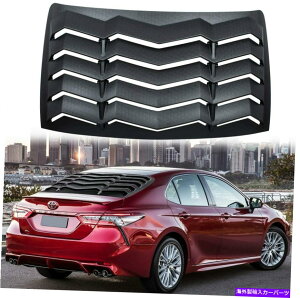 EBhE[o[ g^J̃AEBhE[o[ Rear Window Louver for Toyota Camry 2018-2020 Windshield Cover in GT Lambo Style