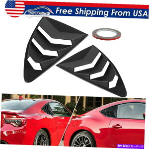 EBhE[o[ 2013-2020 SCION FR-S/SUBARU BRZ ABSTChEBhE2̃XN[vJo[C For 2013-2020 Scion FR-S/Subaru BRZ ABS Side Window Two Scoop Cover Ventilation
