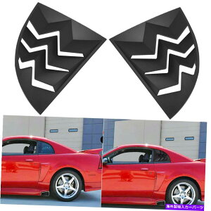 EBhE[o[ 1999N2004ÑtH[h}X^O2xTChEBhE[o[ABSEBhEoCU[Jo[ 2X Side Window Scoop Louvers ABS Window Visor Cover for 1999-2004 Ford Mustang