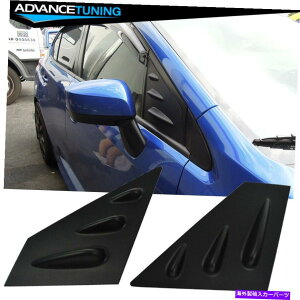 �E�B���h�E���[�o�[ �t�B�b�g15-21�X�o��WRX STI���h����ABS�t�����g�E�B���h�E���[�o�[�T�C�h�x���g Fits 15-21 Subaru WRX STI Unpainted ABS Front Window Louver Side Vent