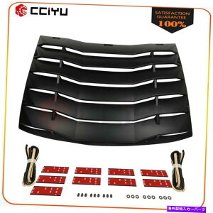 EBhE[o[ 2011-2020_bW`[W[ubNȂ[o[TVF[hJo[ Window Louver Sun Shade Cover For 2011-2020 Dodge Charger Black Rear