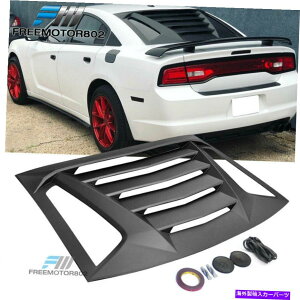 EBhE[o[ tBbg11-22_bW`[W[AEBhEXN[v[o[CTK[hVF[hJo[ Fit 11-22 Dodge Charger Rear Window Scoop Louver Rain Sun Guard Shade Cover ABS