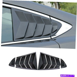 ウィンドウルーバー ブラックアブスサイドベントウィンドウスクープルーバーカバーマツダ6アテンザ2014-2016のトリム Black ABS Side Vent Window Scoop Louver Cover Trim For Mazda 6 Atenza 2014-2016