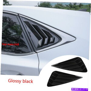 EBhE[o[ Lexus NX200T/300/300H 2015-2020p̌̂鍕xgEBhE[o[g Glossy Black Vent Window Scoop Louver Trim For Lexus NX200t/300/300h 2015-2020