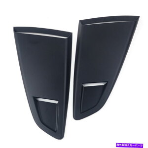 EBhE[o[ 1yAEBhENH[^[A[o[xgJo[tH[h}X^O2015-2018ubNɓKĂ܂ 1Pair Window Quarter Rear Louver Vent Cover Fit for Ford Mustang 2015-2018 Black