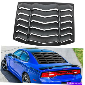 EBhE[o[ _bW`[W[2011-2021AEBhE[o[XN[vTVF[hJo[xgAu For Dodge Charger 2011-2021 Rear Window Louver Scoop Sun Shade Cover Vent ABS