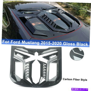 �E�B���h�E���[�o�[ �t�H�[�h�}�X�^���OGT�V�F���r�[GT500�J�[�{���t�@�C�o�[�u���b�N�}���o�X�^�C���̑����[�o�[ Window Louver For Ford Mustang GT Shelby GT500 Carbon Fiber Black Mamba Style�y���s�A���i�z