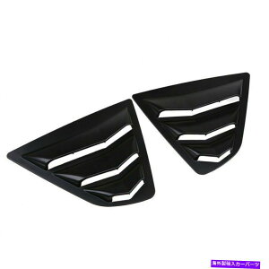 EBhE[o[ ATChxgEBhE[o[gxg}bgubNg^J2018 Rear Side Vent Window Scoop Louver Trim Vent Matte Black For Toyota Camry 2018