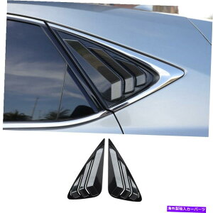EBhE[o[ 2x ABSJ[{t@Co[xgEBhEXN[v[o[gNTXNX300H 2015-2020ɃtBbg 2X ABS Carbon Fiber Vent Window Scoop Louver Trim Fit For Lexus NX300h 2015-2020