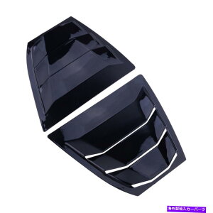 EBhE[o[ 2xATChEBhENH[^[[o[xgJo[g}c_3ANZ14-18 2x Rear Side Window Quarter Louver Vent Cover Trim Fit for Mazda 3 Axela 14-18
