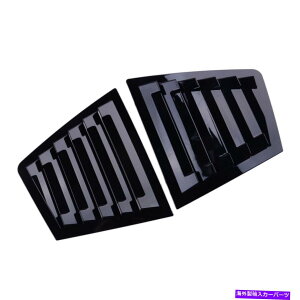 EBhE[o[ 1yǍ̂鍕TChEBhE[o[XN[vVb^[gV{[N[YɃtBbg 1Pair Glossy Black Side Window Louver Scoop Shutter Trim Fit for Chevrolet Cruze