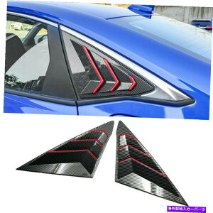 EBhE[o[ z_2022-2023VrbNTChGAxgJ[{t@Co[bhEBhE[o[Jo[ABS For Honda 2022-2023 Civic Side Air Vent Carbon Fiber Red Window Louver Cover ABS