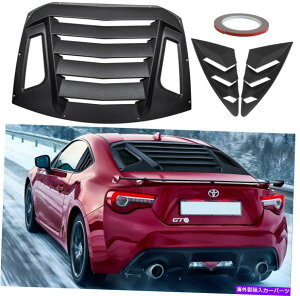 EBhE[o[ A +TChEBhE[o[̓XoBrzg^TCIFR-S GT86 2013-2020ɓK Rear + Side Window Louvers Fit for Subaru BRZ Toyota Scion FR-S GT86 2013-2020