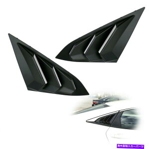 �E�B���h�E���[�o�[ �z���_�V�r�b�N�^�C�vR�n�b�`�o�b�N2016-2021���A�T�C�h�x���g�E�B���h�E���[�o�[�J�o�[ For Honda Civic Type R Hatchback 2016-2021 Rear Side Vent Window Louver Cover