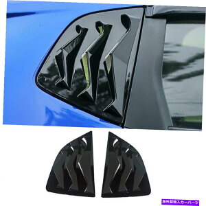 EBhE[o[ z_tBbgWY2014-2020OXubNTChEBhE[o[V??b^[Jo[g For Honda Fit Jazz 2014-2020 Gloss Black Side Window Louver Shutter Cover Trim