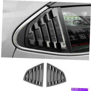 EBhE[o[ g^J2018-2022J[{t@Co[TChEBhE[o[V??b^[Jo[g For Toyota Camry 2018-2022 Carbon Fiber Side Window Louver Shutter Cover Trim