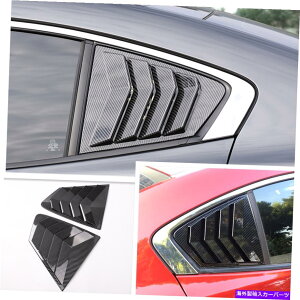 EBhE[o[ 2020N2021N}c_3Z_J[{t@Co[EBhE[o[AxgJo[g For 2020 2021 Mazda 3 sedan Carbon Fiber Window Louvers Rear Vent Cover Trim