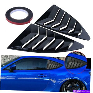 EBhE[o[ 2PCS}bgTChxgEBhEXN[v[o[Jo[g^86XoBRZ 2Pcs Matte Side Vent Window Scoop Louver Cover Black For Toyota 86 Subaru BRZ