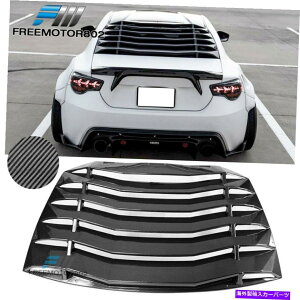 EBhE[o[ 13-20TCIFRS/XoBRZ/g^86AEBhE[o[TVF[hJo[CFL Fits 13-20 Scion FRS/Subaru BRZ/Toyota 86 Rear Window Louver Sun Shade Cover CFL