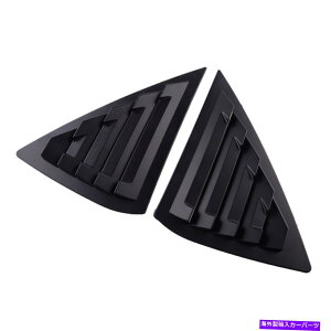 ウィンドウルーバー 1ペアリアウィンドウルーバーベントカバートリム日産セントラ2013-2019 NEW 1Pair Rear Window Louvers Vent Cover Trim Fit for Nissan Sentra 2013-2019 New