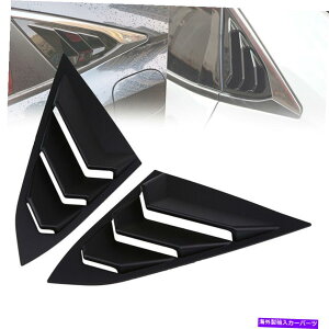 EBhE[o[ z_VrbN2016-2020}bgubNAuXATChEBhENH[^[[o[Jo[ For Honda Civic 2016-2020 Matte Black ABS Rear Side Window Quarter Louver Cover