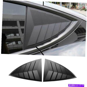 EBhE[o[ eXfY 2020-2021}bgubNTChEBhE[o[V??b^[Jo[g For Tesla Model Y 2020-2021 Matte Black Side Window Louver Shutter Cover Trim