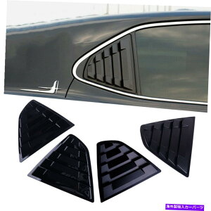 EBhE[o[ g^J2018-2019ubNxg1/4NH[^[TChEBhE[o[Jo[ɓKĂ܂ FIT FOR Toyota Camry 2018-2019 BLACK VENT 1/4 QUARTER SIDE WINDOW LOUVER COVER