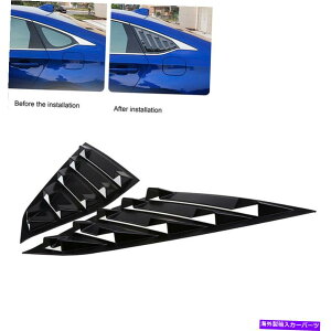 �E�B���h�E���[�o�[ ���A�N�H�[�^�[�p�l���T�C�h�E�B���h�E���[�o�[�x���g�t�B�b�g�z���_�A�R�[�h�Z�_��2018-pre Rear Quarter Panel Side Window Louvers Vent Fit Honda Accord Sedan 2018-Pre