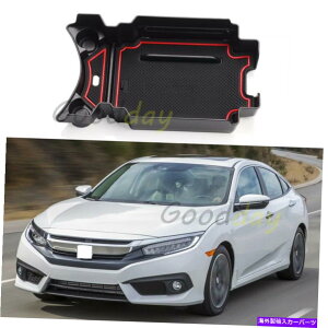 R\[{bNX z_VrbN̂߂̃Z^[R\[I[KiCU[gCA[XgXg[W{bNX2016-2018 Center Console Organizer Tray Armrest Storage Box For Honda Civic 2016-2018