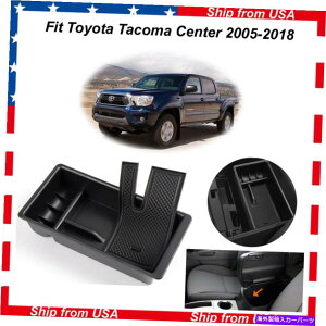 �R���\�[���{�b�N�X 2005-2015�̃J�[�Z���^�[�R���\�[���X�g���[�W�{�b�N�X�g���^�^�R�}�J�[�I�[�K�i�C�U�[�u���b�N Car Center Console Storage Box For 2005-2015 Toyota Tacoma Car Organizer Black�y���s�A���i