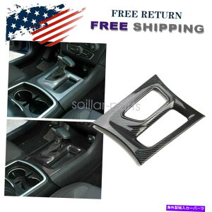 R\[{bNX 2015-2020_bW[dJ[{t@Co[̃R\[MAVtg{bNXplgJo[ Console Gear Shift Box Panel Trim Cover For 2015-2020 Dodge Charger Carbon Fiber