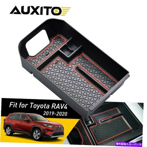 �R���\�[���{�b�N�X �J�[�Z���^�[�R���\�[���A�[�����X�g�X�g���[�W�{�b�N�X�I�[�K�i�C�U�[�g���^���u4 19-20 US3�p Car Center Console Armrest Storage Box Organizer Tray For Toyota RAV4 19-20 US3�y���s�A���i