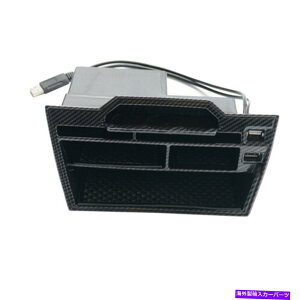 R\[{bNX 2016 - 2020NHonda CivicpUSBtԂ̃ANZT[CeAR\[Xg[W{bNX Cars Accessories Interior Console Storage Box With USB For 2016-2020 Honda Civic