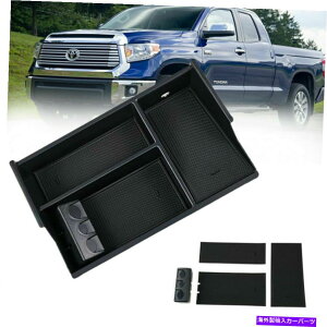 R\[{bNX g^chZRCA2007-2018Z^[R\[Xg[WI[KiCU[O[u{bNX For Toyota Tundra Sequoia 2007-2018 Center Console Storage Organizer Glove Box