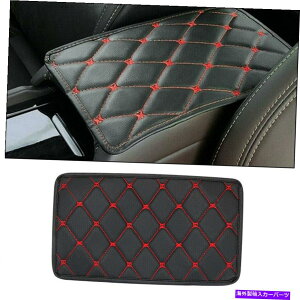 R\[{bNX J[A[XgpbhJo[Z^[R\[{bNXPUU[}bgNbV\tgh Car Armrest Pad Cover Center Console Box PU Leather Mat Cushion Soft Waterproof